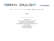 Tablet Screenshot of ferrancruixent.com
